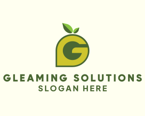 Organic Garden Letter G  logo design