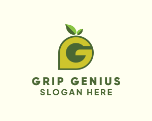 Organic Garden Letter G  logo design