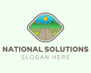 National Park Road Trip logo design