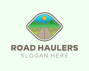 National Park Road Trip logo design