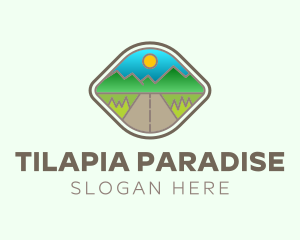 National Park Road Trip logo design