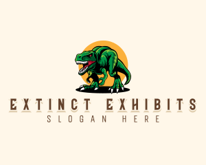 Beast Prehistoric Dinosaur logo