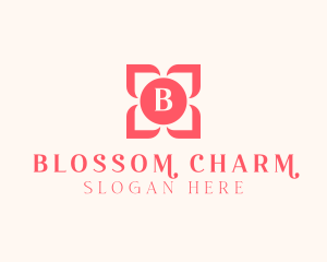 Floral Beauty Cosmetics  logo design