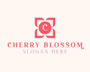 Floral Beauty Cosmetics  logo design