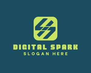 Eco Energy Spark logo design