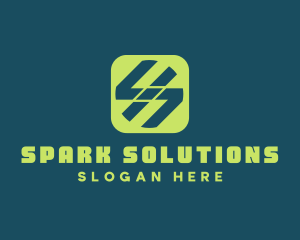 Eco Energy Spark logo design