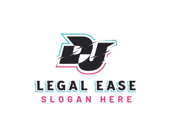 Letter Dj logo example 4
