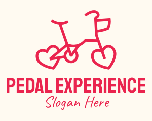 Red Bike Heart logo