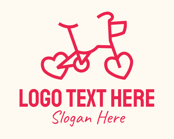 Pedal logo example 3