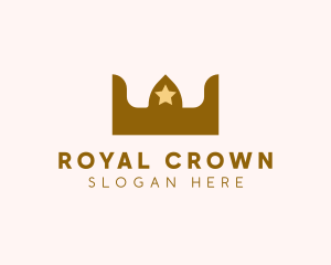 Modern Royal Crown  logo design