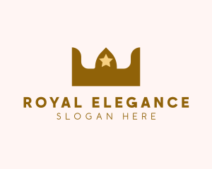 Modern Royal Crown  logo design