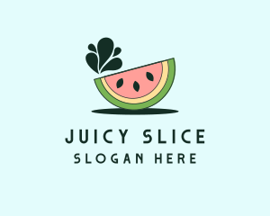 Fruit Food Watermelon logo