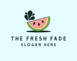 Fruit Food Watermelon logo design