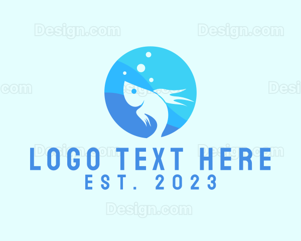 Aquarium Pet Fish Logo