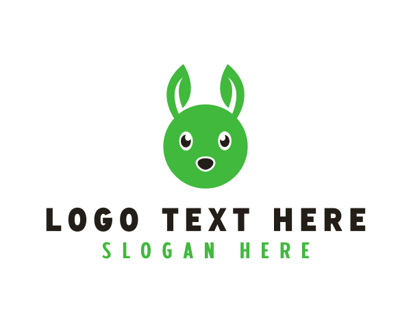 Rabbit logo example 2