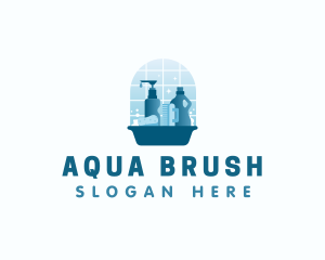 Cleaning Sanitary Janitorial logo design