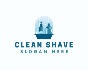 Cleaning Sanitary Janitorial logo design