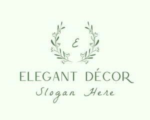 Floral Vine Decoration logo design