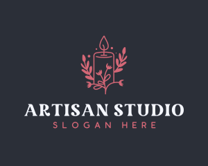 Artisanal Candle Maker logo design