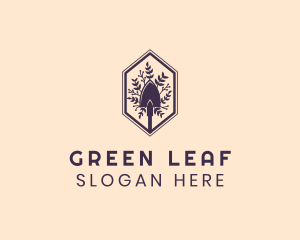Leaf Shovel Gardening logo