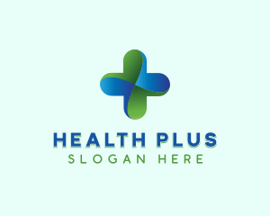 Health Clinic Cross  logo design