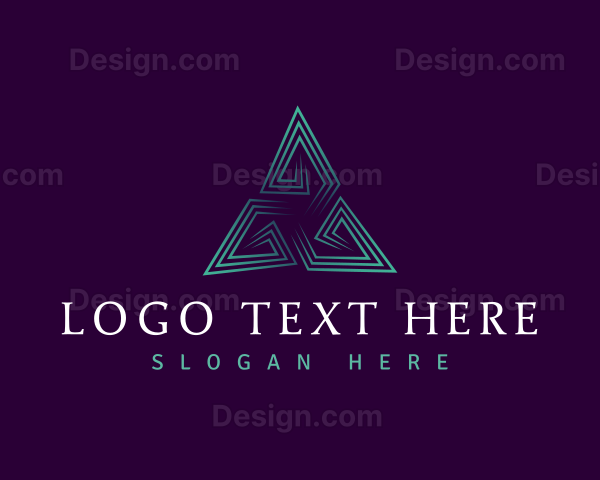 Professional Triangle Pyramid Logo