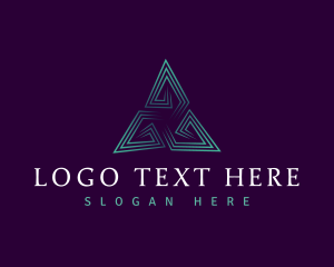 Professional Triangle Pyramid Logo