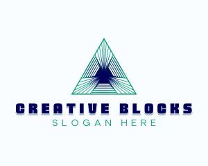 Generic Corporate Pyramid logo design