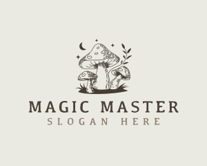 Magic Mushroom Stars logo design