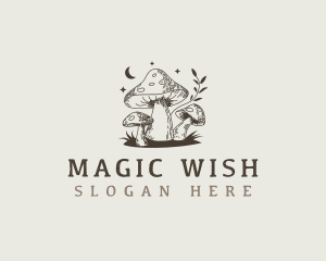 Magic Mushroom Stars logo design