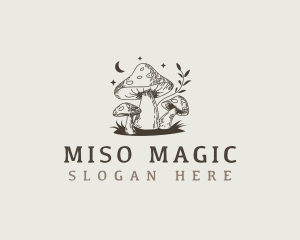 Magic Mushroom Stars logo design