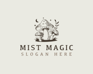 Magic Mushroom Stars logo design