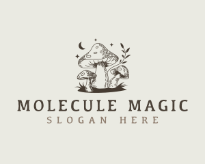 Magic Mushroom Stars logo design