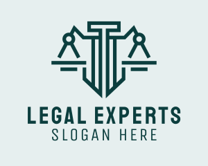 Lawyer Notary Scales logo