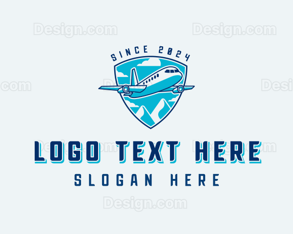 Logistics Plane Airline Logo