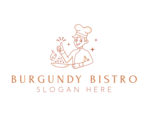 Cooking Chef Restaurant logo design