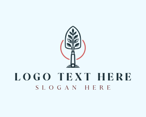 Garden Trowel Plant  logo