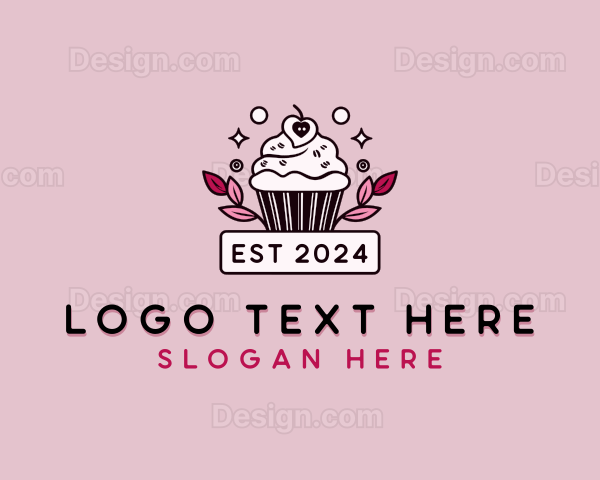 Cupcake Pastry Bakery Logo