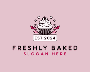 Cupcake Pastry Bakery logo design