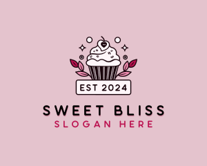 Cupcake Pastry Bakery logo design