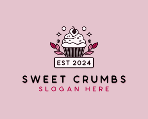 Cupcake Pastry Bakery logo design