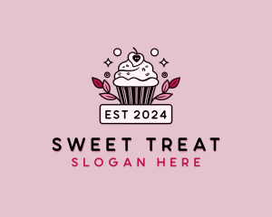 Cupcake Pastry Bakery logo design