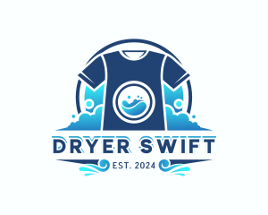 Washing Laundry Tshirt logo