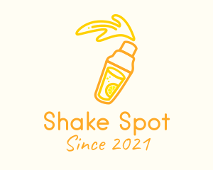 Lemon Drink Shake logo design