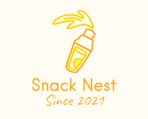 Lemon Drink Shake logo design