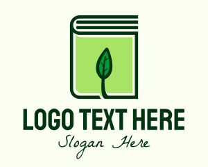 Eco Leaf Book logo