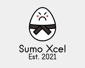 Sumo Wrestler Egg  logo