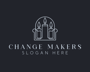 Candle Maker Decor logo design