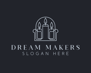 Candle Maker Decor logo design