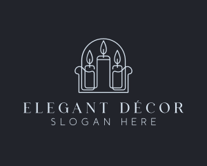 Candle Maker Decor logo design